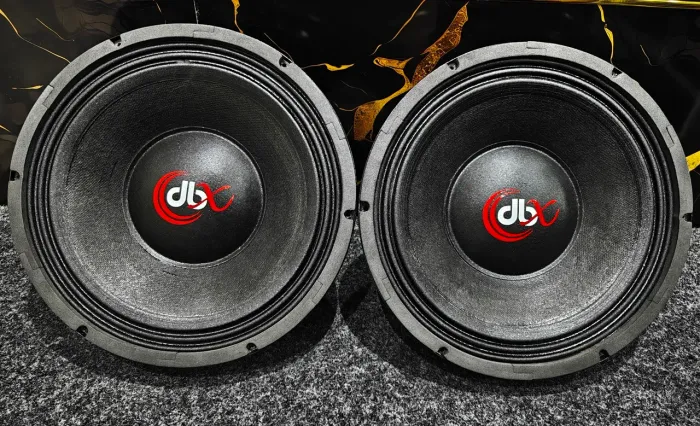 2 woofer dbx 600rms 12"