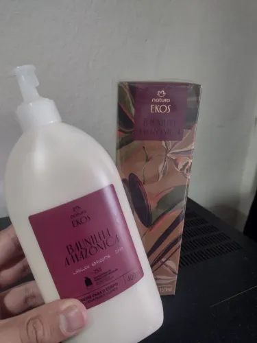 Natura Ekos Banilha Amazônica | Colônia + Creme | Lacrados