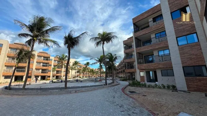 Apartamento Beach Way Riviera com 2 dormitórios à venda, 53 m² por R$ 590.000 - Aquiraz Ri