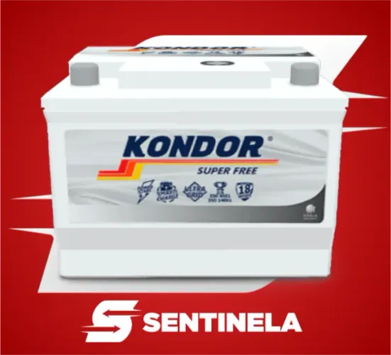 Bateria kondor 18 meses de Garantia 60 Amperes