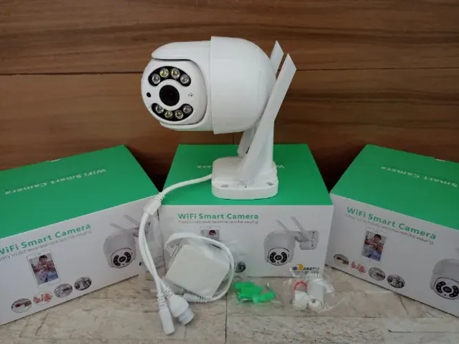 Câmera de Segurança Externa Prova D'água Infravermelho Wi-fi Full HD