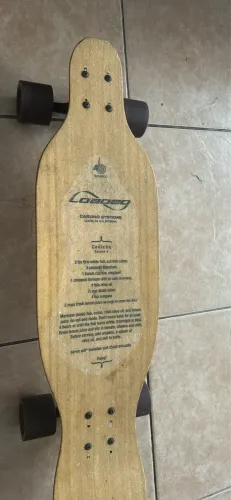 Skate Loaded Carving Systems Bamboo + Rodas Orangatang