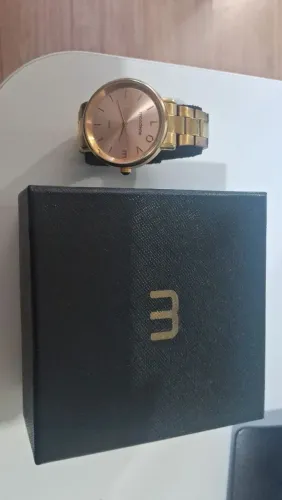Relógio Mondaine Feminino Love Dourado + Caixa Original