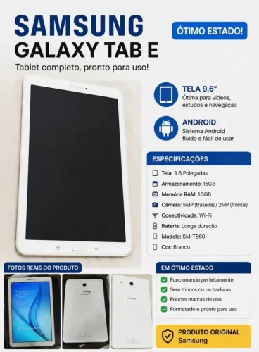 SAMSUNG GALAXY TAB SM T560