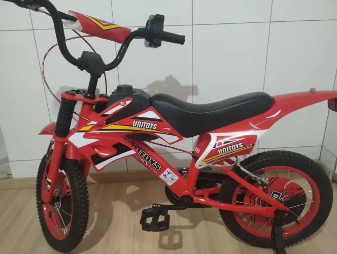 Bicicleta Moto Cross aro 14