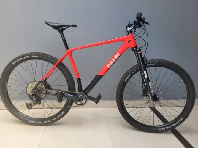 Bicicleta Caloi Carbon Sport Vermelha