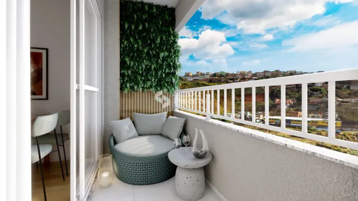 Apartamento 2 quartos com Lazer Completo à venda  Aeroporto | Juiz de Fora