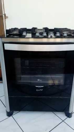 FISCHER FOGÃO DE PISO À GÁS 5 BOCAS GRAND CHEFF 
