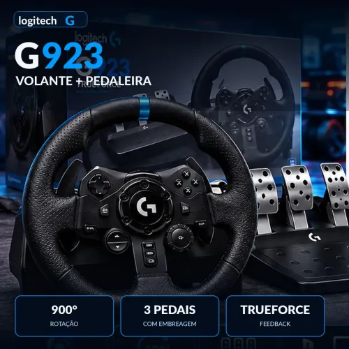 Volante e pedais