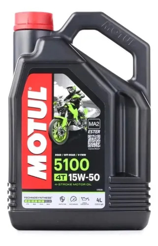 OLEO 15W50 4T 5100 4LT MOTUL SEMISINTETICO 
