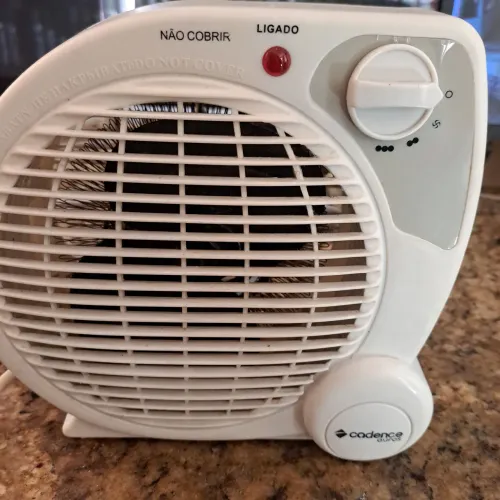 Ventilador e aquecedor 60,00
