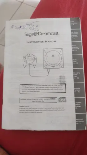 Manual Sega Dreamcast 