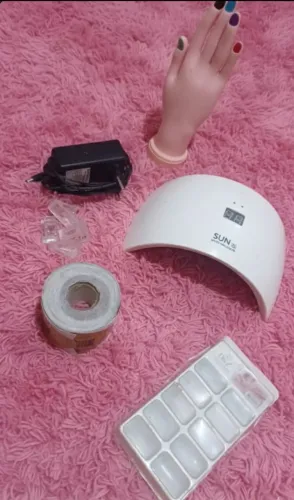 Kit alongamento de unhas