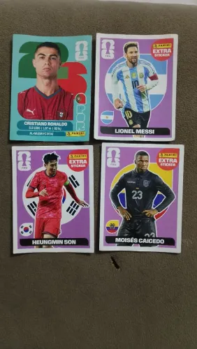 Figurinhas preço a negociar