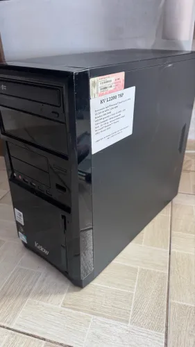 Gabinete Micro-ATX Preto para Computador