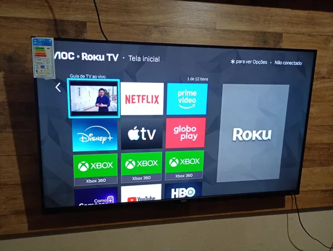 SMART TV 43 POLEGADAS LANCAMENTO COM XBOX INTEGRADO NOVA POUCO TEMPO DE USO