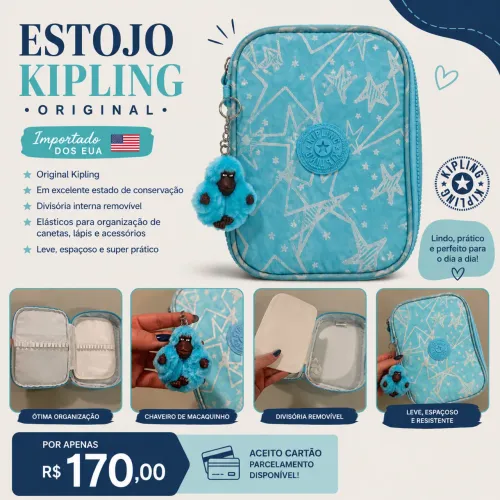 Estojo Kipling Original