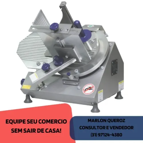 Fatiador de Frios Automático Gural 30Cm Novo