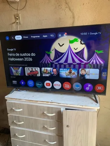 Tv 55 polegadas TCL 4k full hd