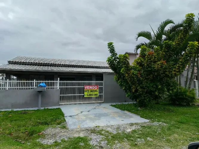 Vendo Casa Nova Semi Mobiliada Balneário Canoas Pontal do Paraná duas quadras do mar