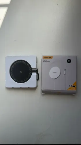Carregador Essager 15W Magsafe preto