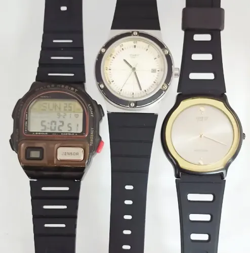 Casio MQW-500 + MQ-78 + BP-100 Monitor Cardíaco - Não é Polar Suunto Seiko Citizen Orient