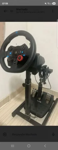 Volante Logitech troco leia
