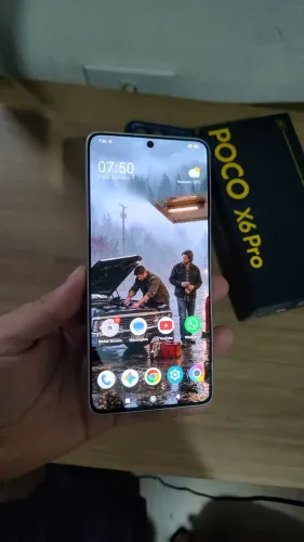 Poco x6 pro 256gb + caixa