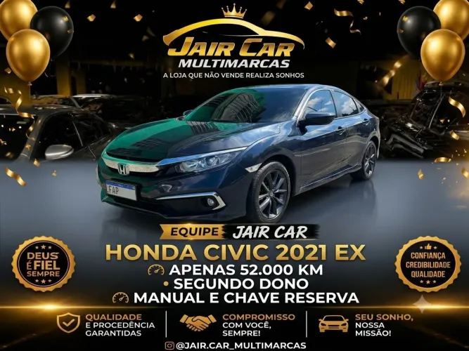 Honda Civic Sedan EX 2.0 Flex 16V Aut.4p 2021