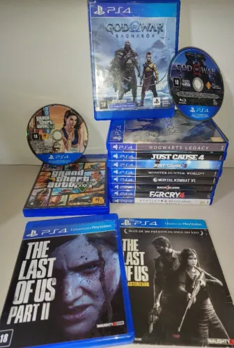 BARATO! Coleção TOP GAMES PS4/PS5! Negociáveis! Parcelo 12x