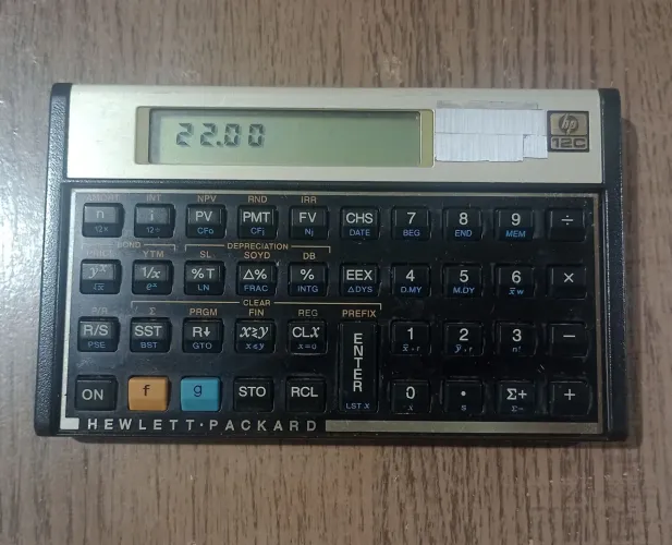 Calculadora científica HP12c