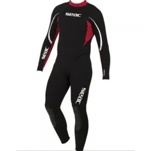 Long John Seac Relax 2.2 XXL Neoprene Surf / Mergulho - Vermelho/Preto