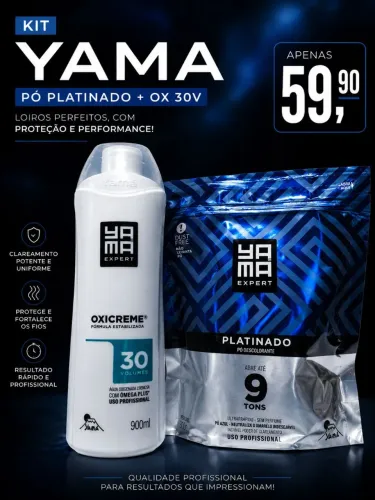 Kit Nevou Yama Platinado ou Ametista