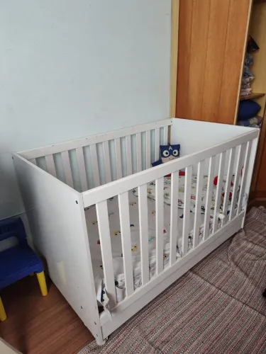 Berço Infantil 3 Posições - Semi Novo, Estado de Novo