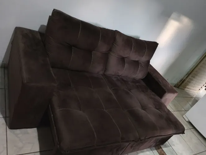 Vendo esse sofa semi novo 2 messes de uzo