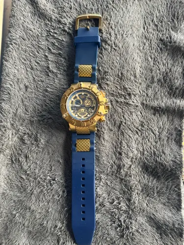 Relógio De Pulso Invicta 18527 Com Corria De Aço Inoxidável