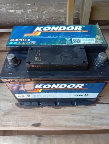 Bateria Kondor 60ah usada