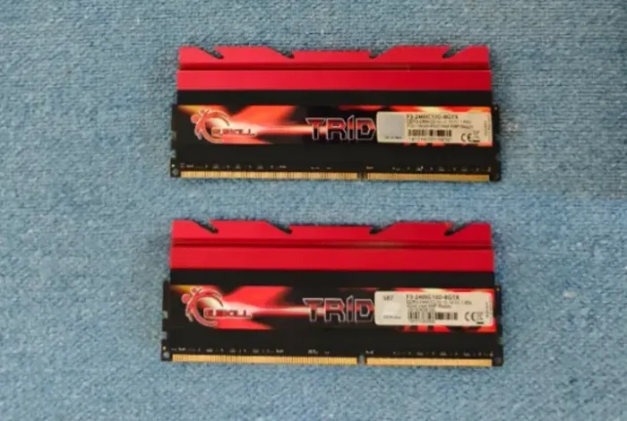 Memória 8gb DDR3 2x4gb 2400MHZ GSKILL TRIDENTX TRIDENT X