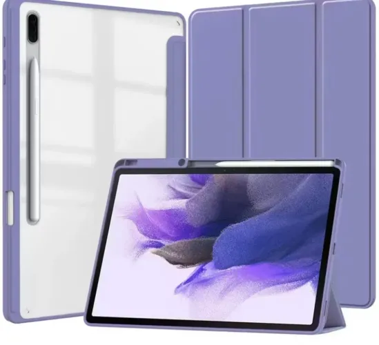 Capa Case Para Acrílico Com Samsung Galaxy Tab S7 X700 S8 T870 11 Suporte Caneta