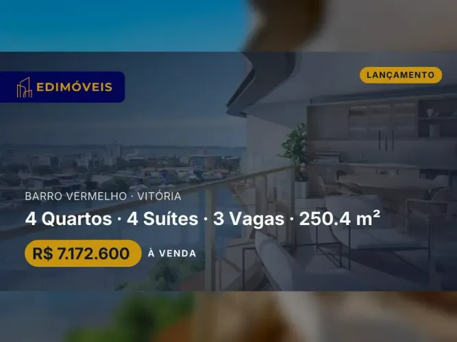 Oportunidade única em Barro Vermelho: Apartamento com vista para o Canal de Camburi!