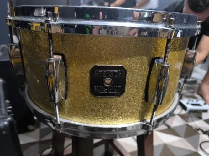 Caixa Gretsch Full Range Gold em Maple 14x6,5
