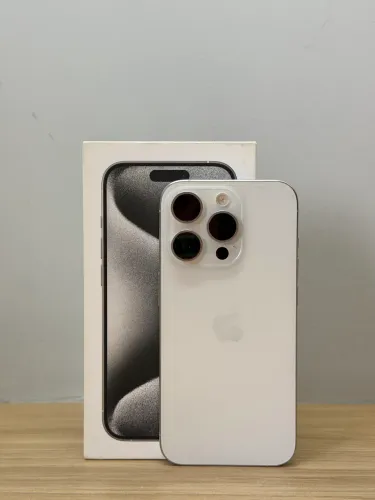 iPhone 15 Pro 128gb Branco Titanium