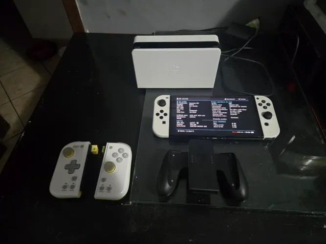 Nitendo switch oled desbloqueado 512GB 