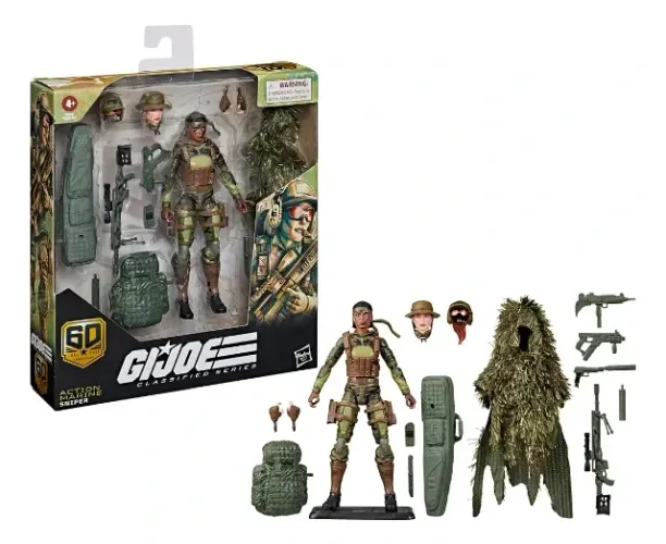 G.i. Joe Classified Series Action Marine - Sniper - Deluxe