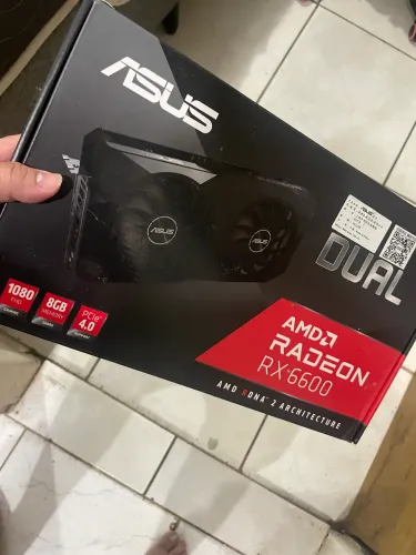 Vendo placa de vídeo rx 6600