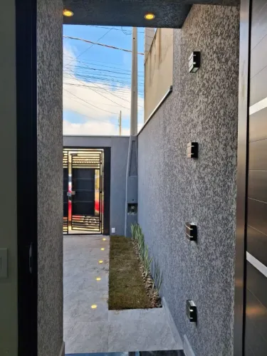 Casa nova recém construída 