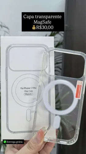 Capa transparente MagSafe