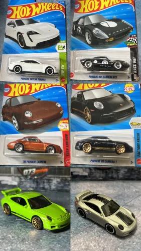 Hotwheels lote Porsche