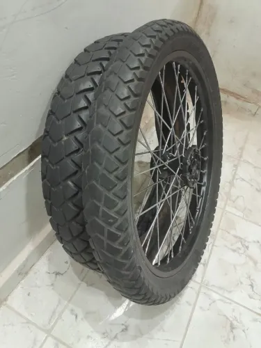 Roda frontal XTZ 250 raio inox