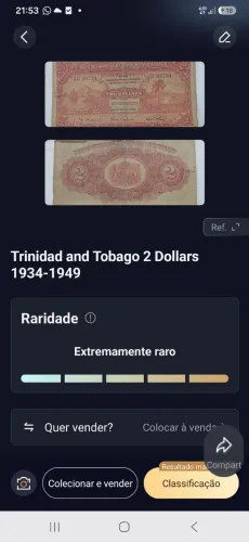 Cédulas antigas